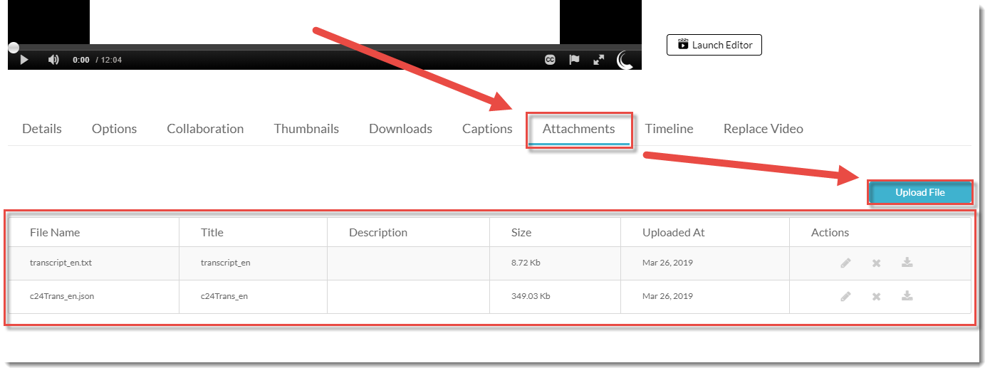 image of where to upload a file