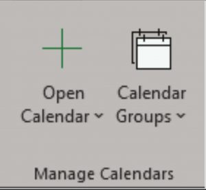 Select the Open Calendar icon.