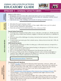 Educators Guide - Careers in Animal Protection
