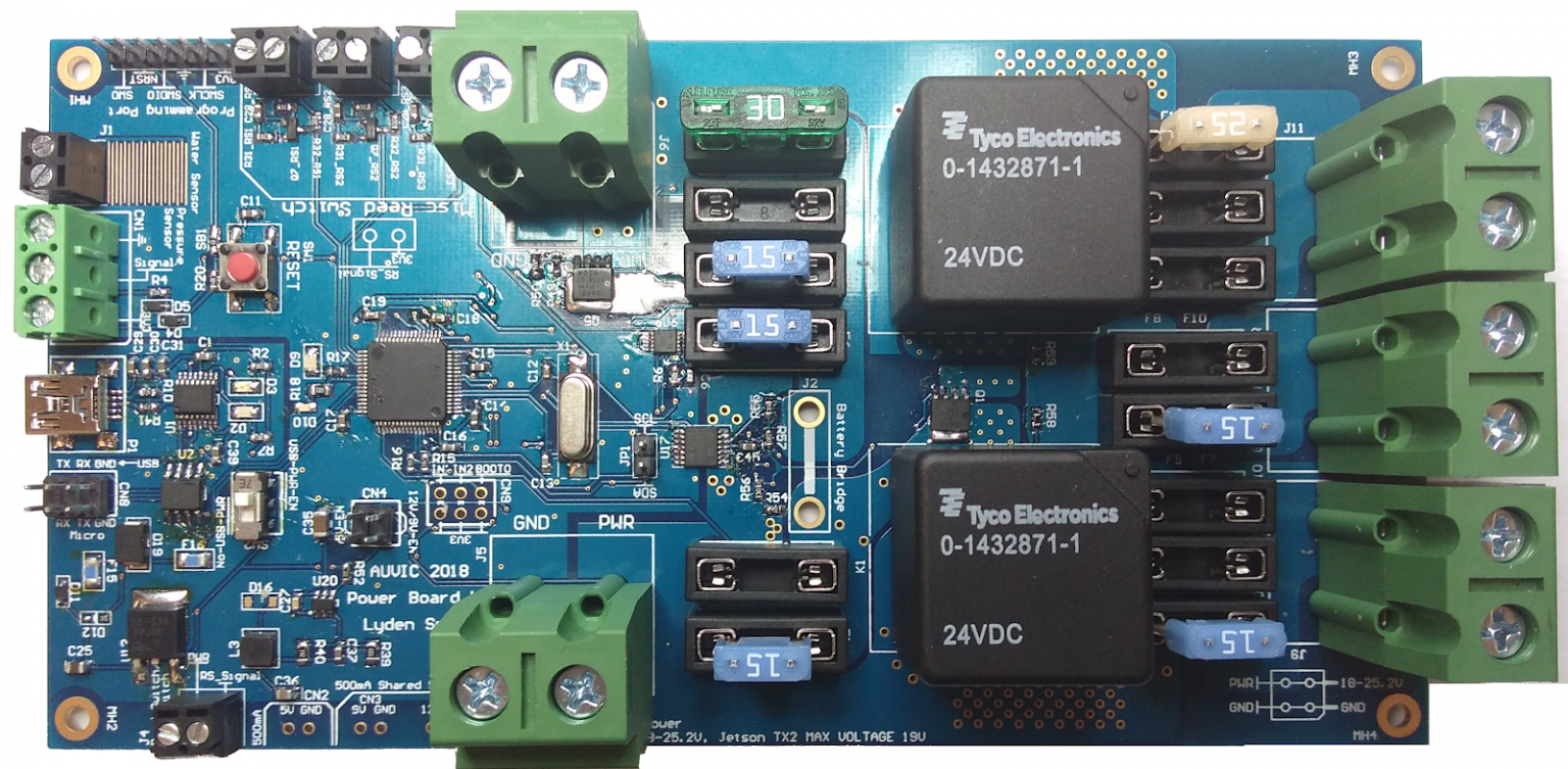 Power Regulation Board V1.0 AUVIC