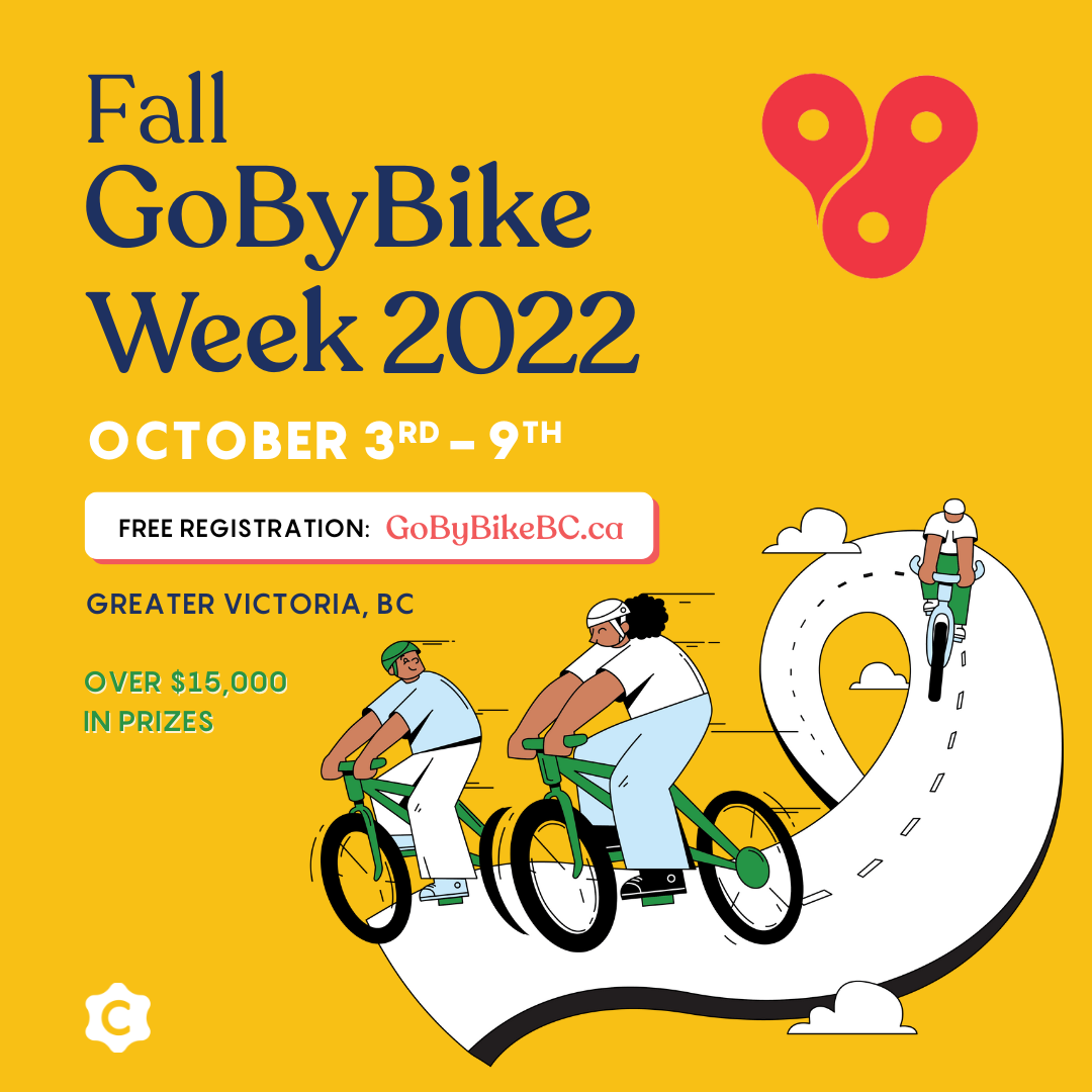 Go by bike week fall 2022 Biochemistry and Microbiology Student Society