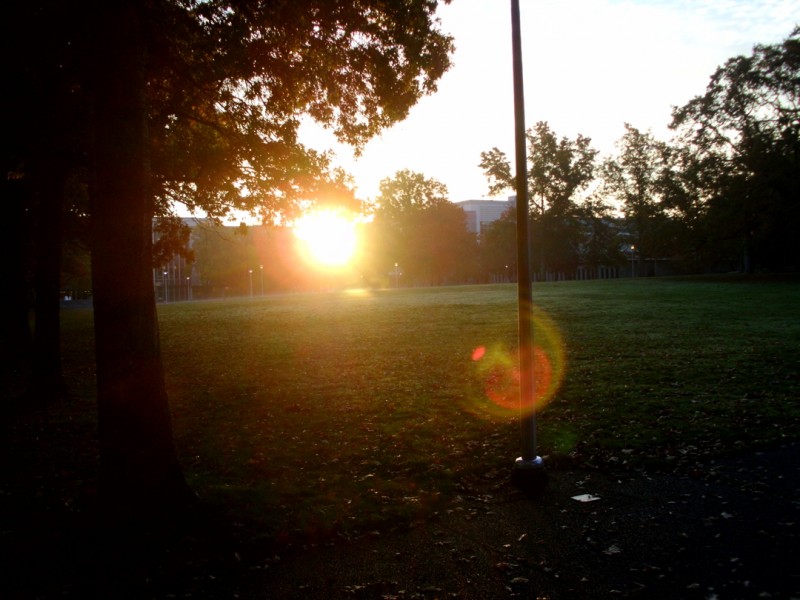 Sunrise at UVic