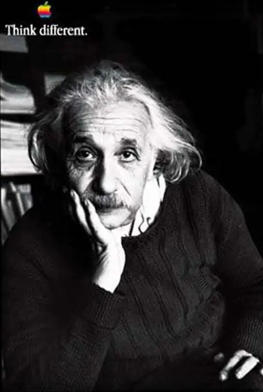 Think Different Albert Einstein