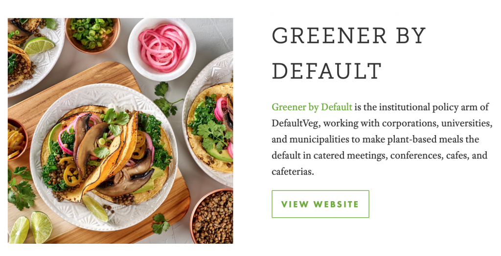 Greener By Default at the University of Victoria – 