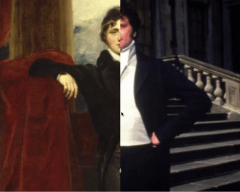 Jutapose GIF of Mr Darcy example