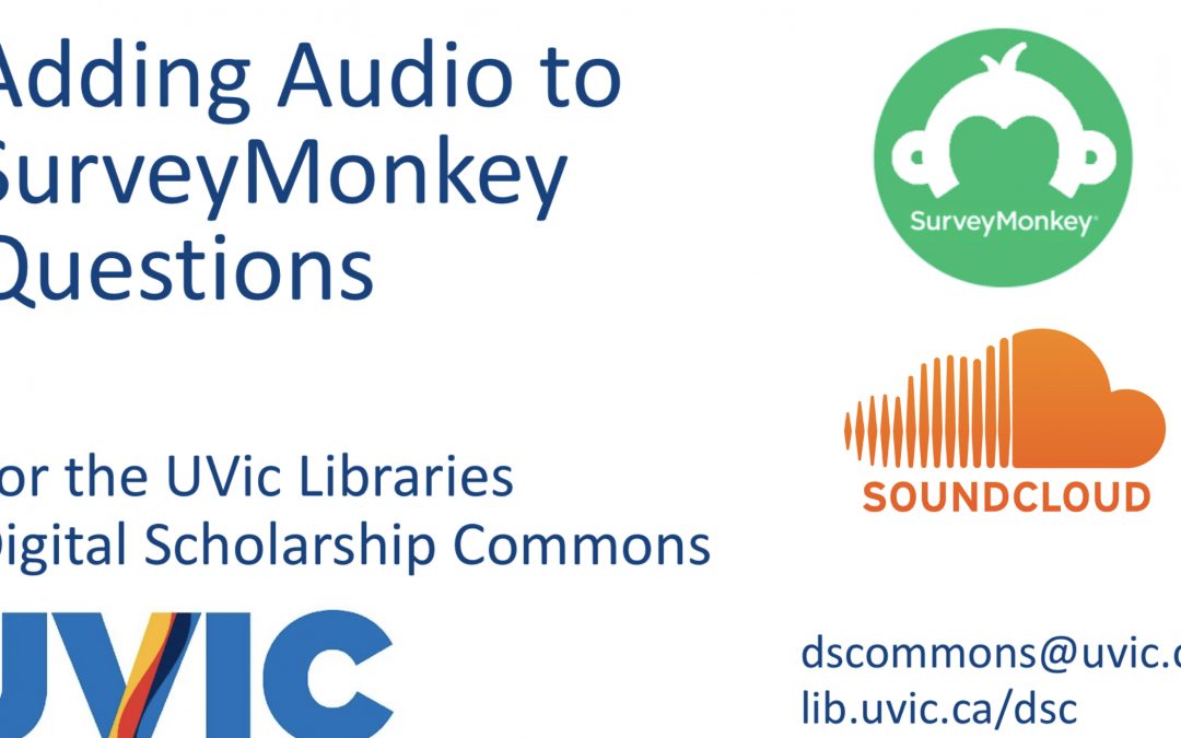 Adding Audio to SurveyMonkey Questions