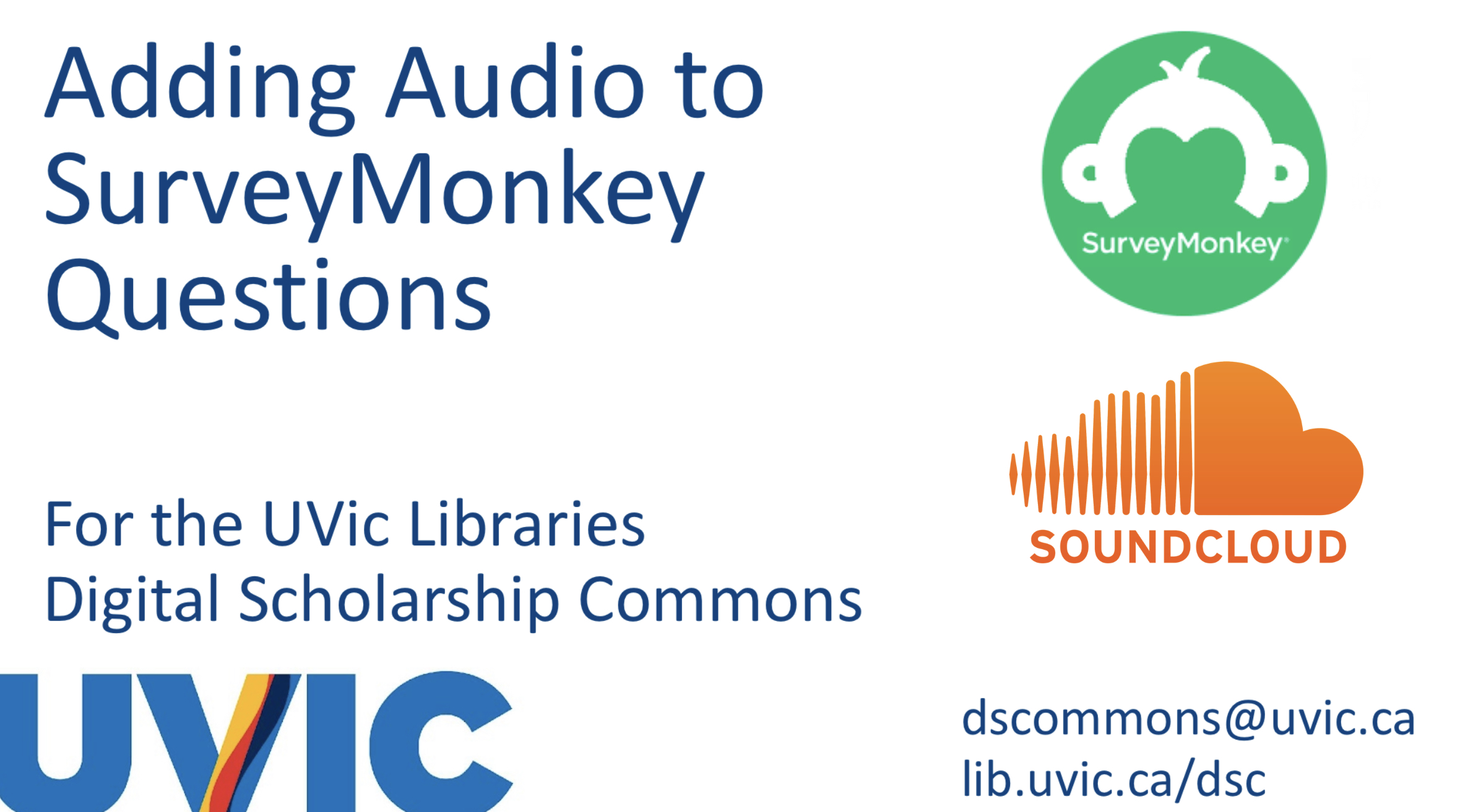 Adding Audio to SurveyMonkey Questions