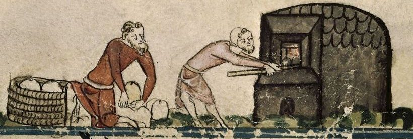 Medieval Bread Making