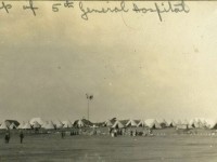 Tents erected on the Plain