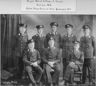VRP992.122.7 Royal Naval College Canada Fifth Class 1917