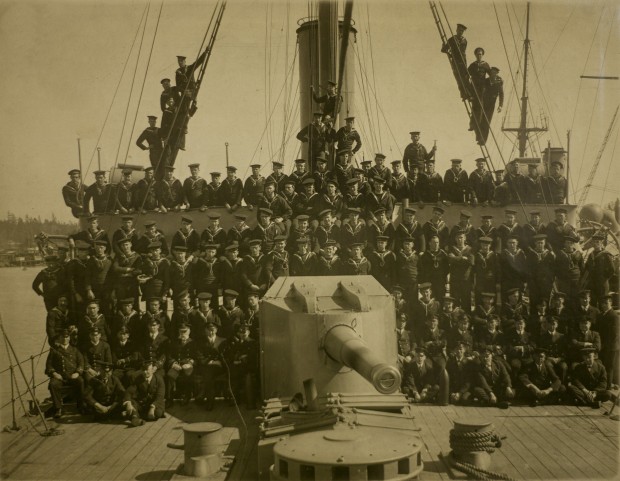 H.M.C.S. Rainbow Crew photo source: Victoria Maritime Museum