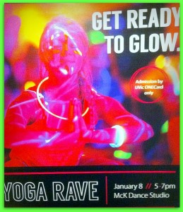 yoga rave poster