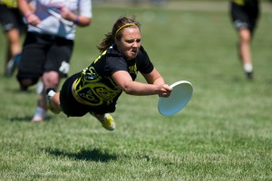 Vikes frisby catch