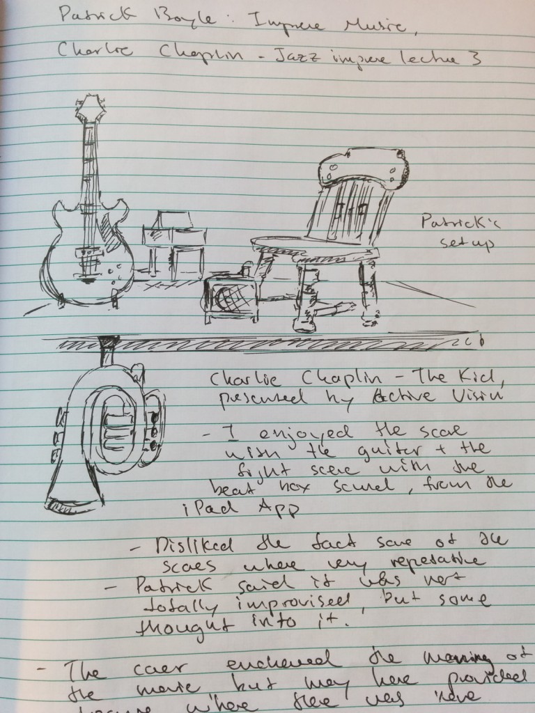 UVic student blog music sketch