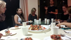 Italian Dinner ft. Bruschetta