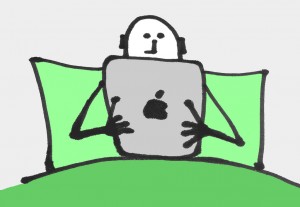 Using an iPad in bed via photopin (license)