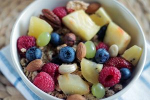 Fuel up with protein and fruit!