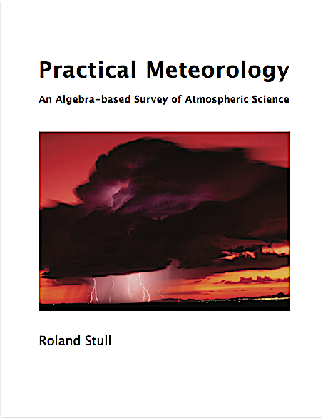 Cover for Richard Stull book - Practical Meteorology