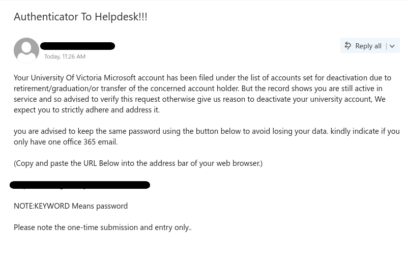 In the meantime, if you were a victim kindly confirm your data for a  refund. [may have partial subject line] - Phish Bowl