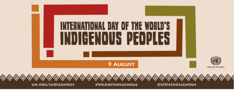 Logo for the International Day of the World's Indigenous Peoples