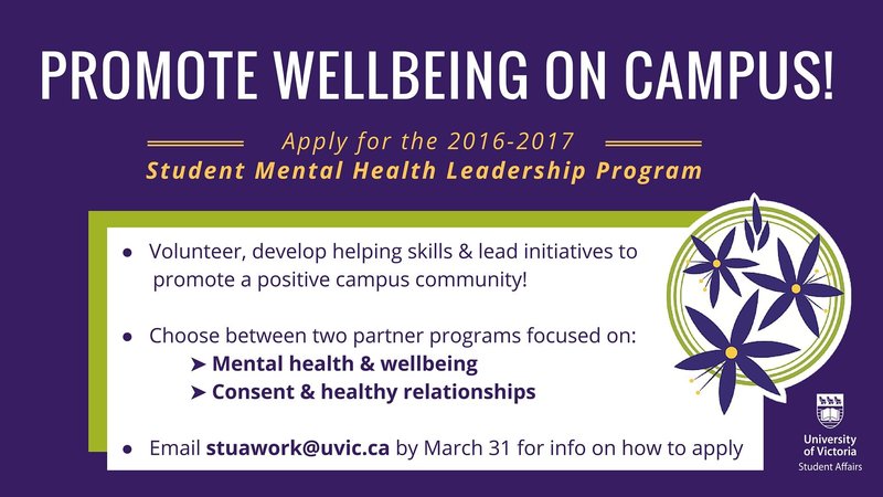 Promote Wellbeing on Campus!