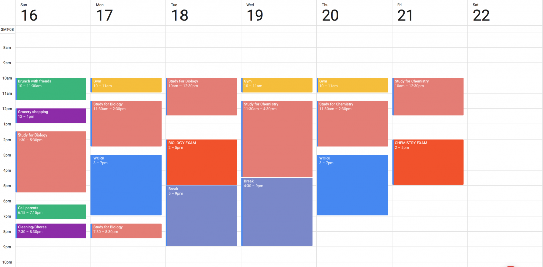 How to Create a Final Exam Study Schedule UVic Student Mental Health Blog