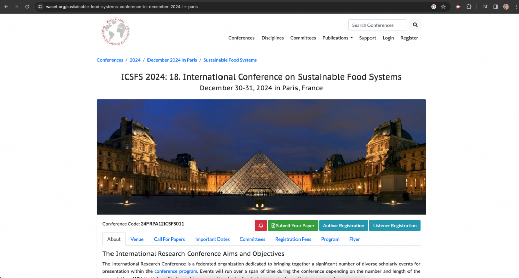 ICSFS 2024 18 International Conference On Sustainable Food Systems   2 2 1024x549 