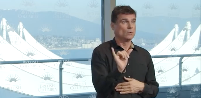 Nigel Howard signing