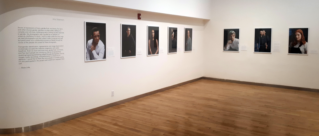 portraits on display in the Legacy Gallery