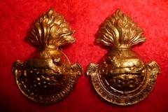 88th Regiment - Collar Badge, Pair