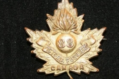 88th Regiment - Collar Badge