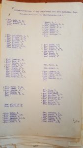 Page one of transfer papers from 88th Battalion to the 62 Battalion.