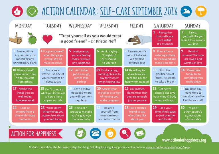 SelfCare September Health & Wellness
