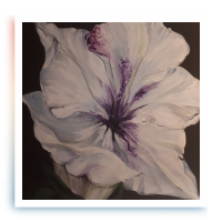 Tandon | Patio Petunias 4 | Acrylic on canvas