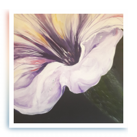 Tandon | Patio Petunias 6 | Acrylic on canvas