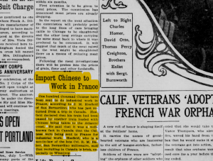 Los Angeles Evening Herald, Section 2, ca.1917.